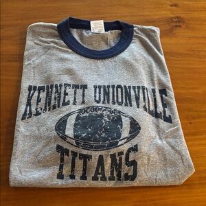 Augusta Sportswear Grey Shortsleeve Tee, Men’s XL, Kennett Titans 🏈, NWOT